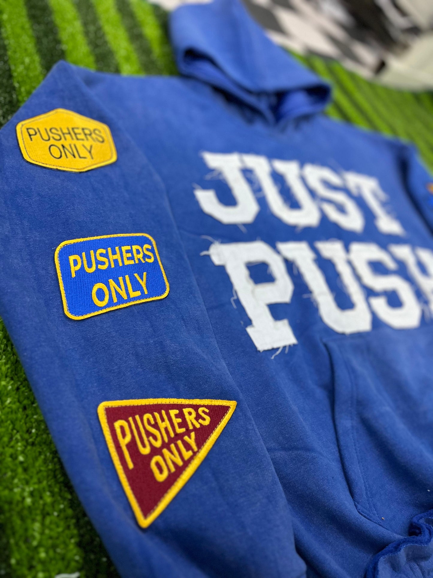 Just Push Phil 3:13 Patch Jacket
