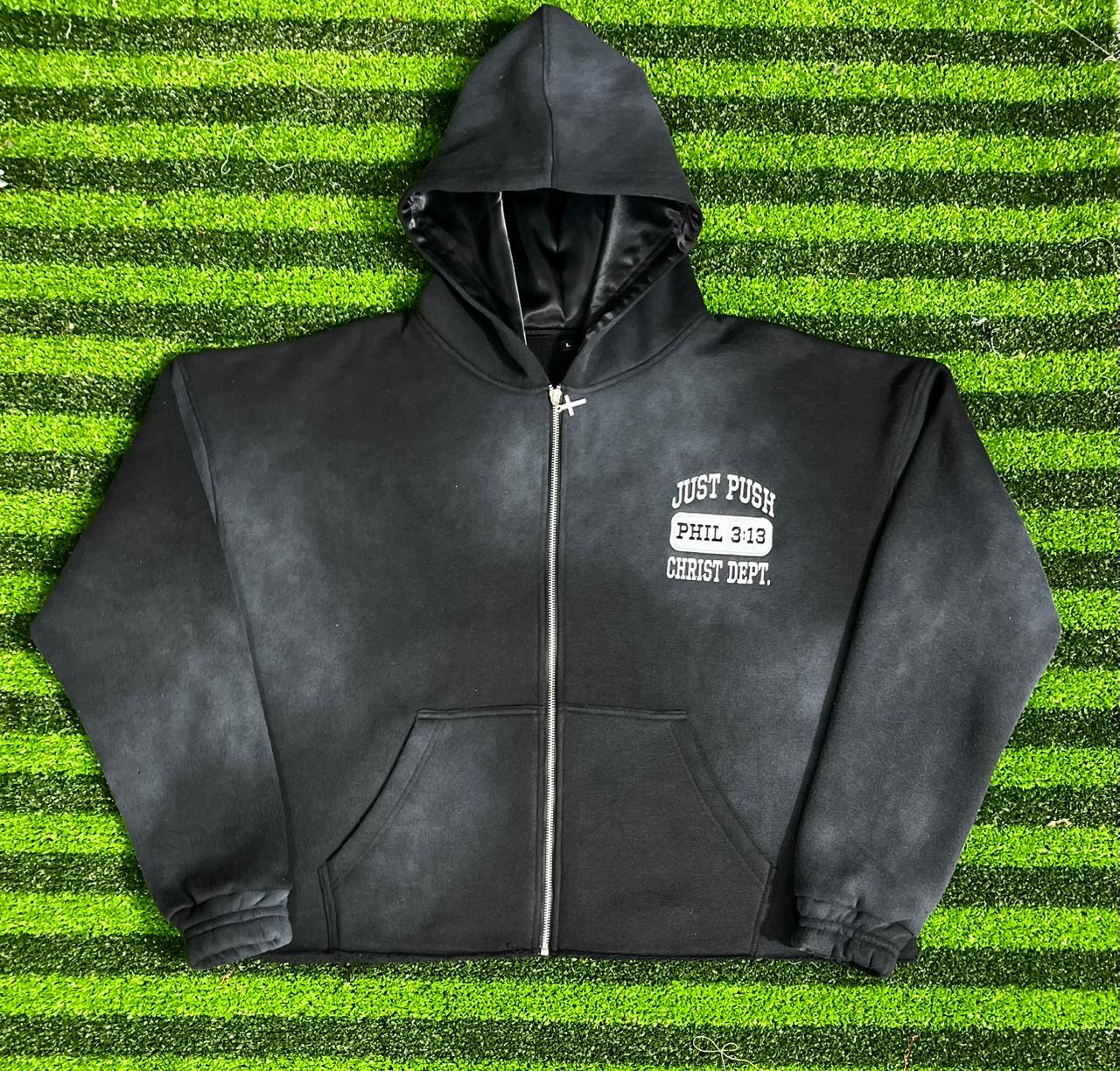 Just Push™ Unisex Jumpsuit — “Press Forward” Edition