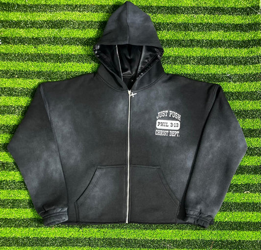 Just Push™ Unisex Jumpsuit — “Press Forward” Edition