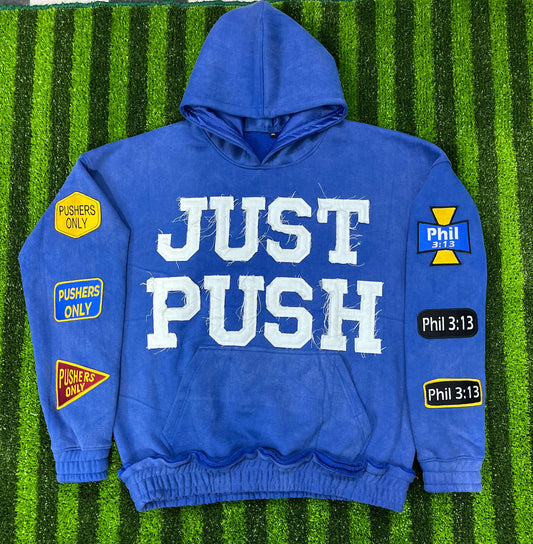 Just Push Phil 3:13 Patch Jacket