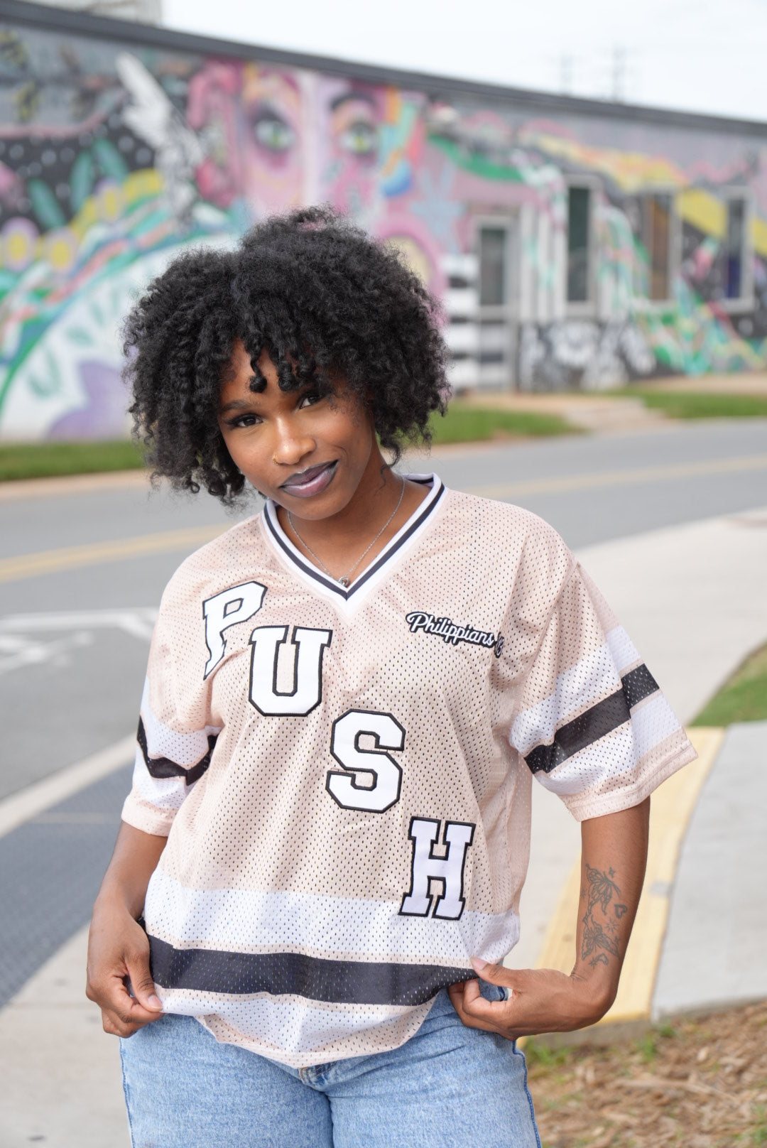 P.U.S.H Philippians 3:13 Jersey