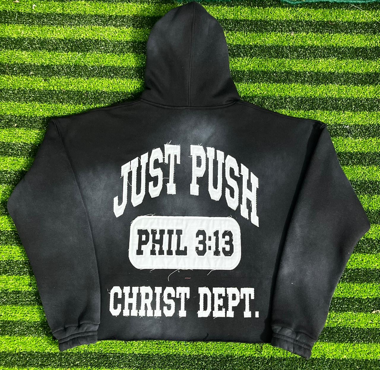 Just Push™ Unisex Jumpsuit — “Press Forward” Edition