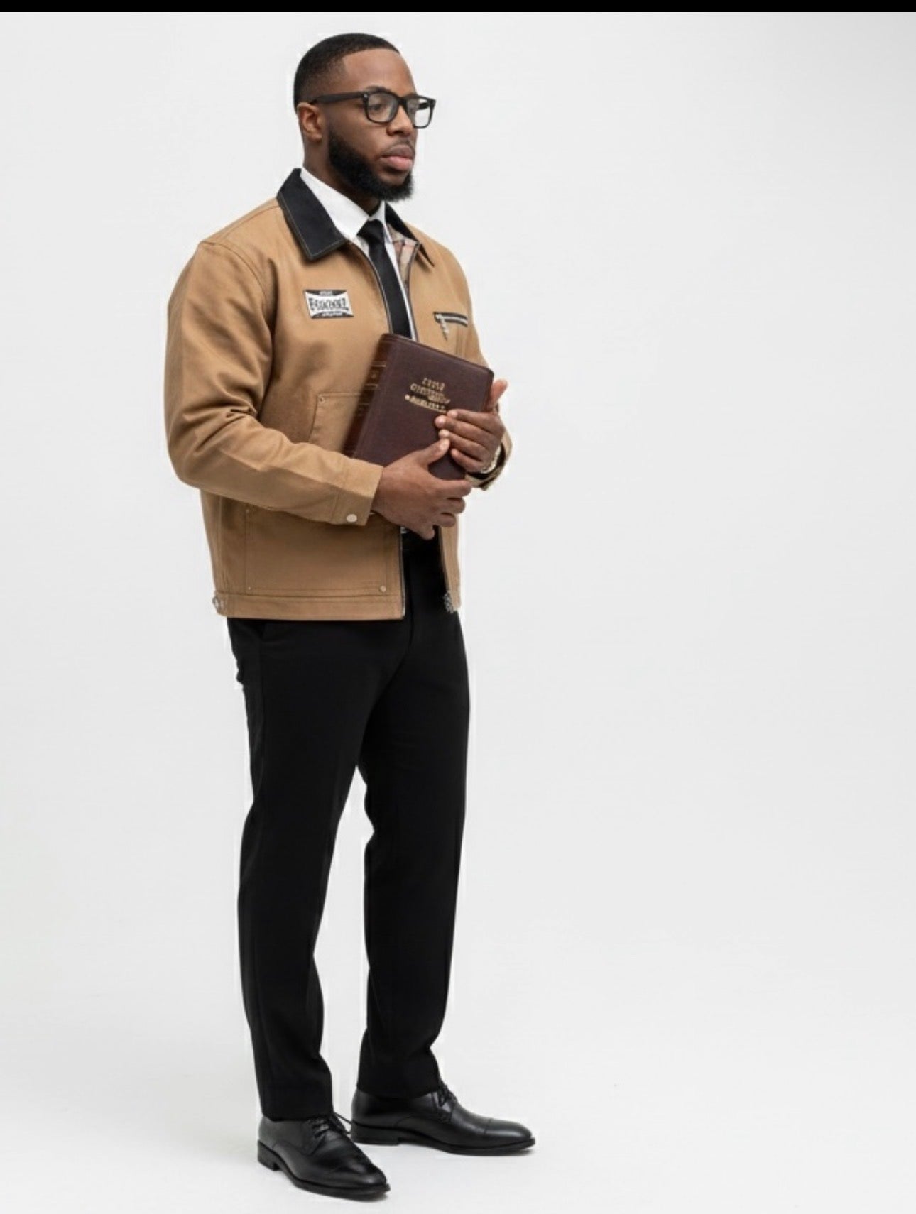 Just Push “Phil 3:13” Distressed Worship Jacket